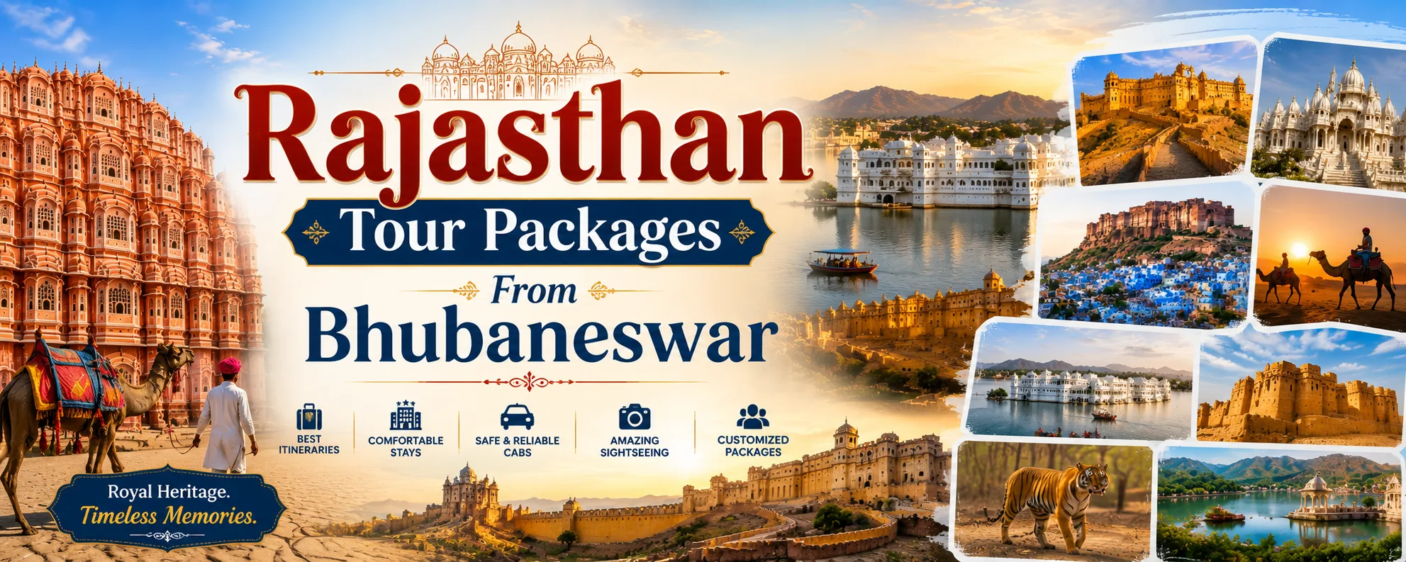 Rajasthan Tour Packages From Bhubaneswar